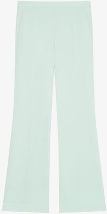 Givenchy Womens Mint Green Flare Trousers, Size 0