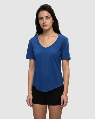 tentree Brackley T-Shirt in Nightfall Heather at Nordstrom, Size Xx-Large