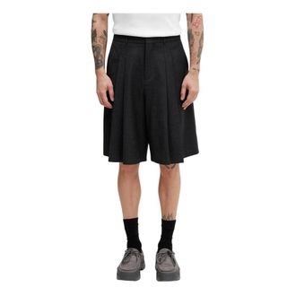 Ader Error Shorts in lana dal taglio rilassato - - Shorts - Uomo - Grigio - L