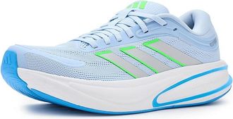 adidas Response 2 Running Shoes Womens Shoes Crystal Sky/Silver Met./Lime Burst : 10.5 C - Medium, Synthetic/Textile