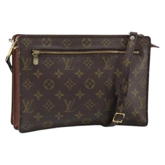 Louis Vuitton Pre-owned Cross Body Bags, female, Brown, Size: ONE SIZE Pre-owned Monogram Angian Shoulder Bag
