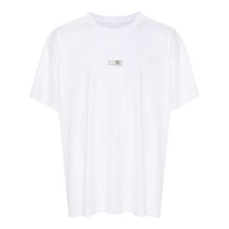 Maison Margiela Numbers Motif-patch Cotton T-shirt