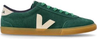 Veja Volley Suede Sneaker - Dames - Sneakers - Groen - 36 EU - Katoen - Schoenen