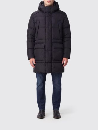 Add Piumino lungo in nylon idrorepellente con cappuccio imbottito