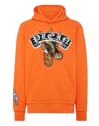 Philipp Plein Sweatshirt Met Capuchon Gothic Plein