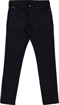 Emporio Armani J06 Stretch-Twill Slim-Fit Trousers, Waist Size 30