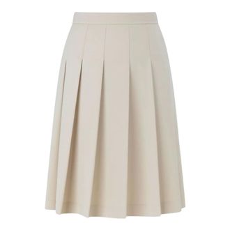 Max Mara Gimmy Skirt - female - Max Mara Studio - Midi Skirts - Beige - S - Skirts
