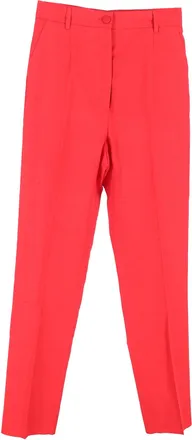 Dolce & Gabbana Dolce & Gabbana rechte broek van rood katoen