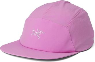 Arc'teryx Gamma 5 Panel Cap Traditional Hats Alpenglow/Pink Glow : SM/MD, Elastane/Mesh/Nylon