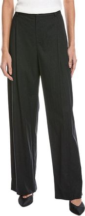 Vince High-Waist Linen-Blend Pant