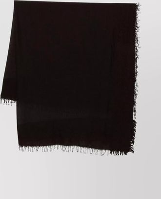 Faliero Sarti rectangular lightweight scarf fringed edges