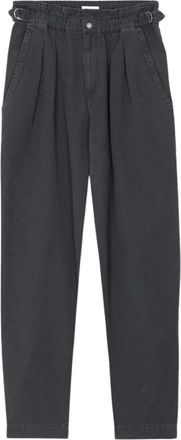 Isabel Marant Broeken, Dames, Zwart, S, Katoen, Neriah Broeken
