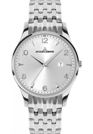 Jacques Lemans Womens 1-2216F Ladies London Watch - Silver - One Size