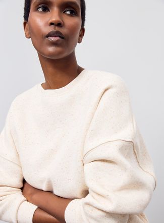 Sessun Womens Chebbi oversized confetti sweatshirt