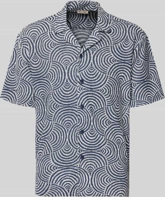 Only & Sons Relaxed Fit Freizeithemd mit Baumwoll-Anteil Modell CLEMENT in Blau, Gr&ouml;&szlig;e XXL