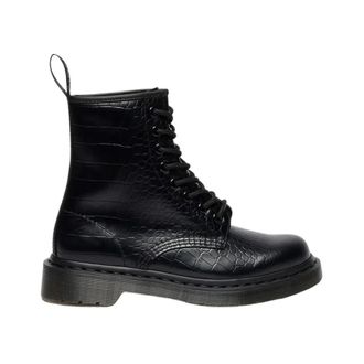 Dr. Martens 1460 Croco - Shoes - Mujer - Negro - 36 EU