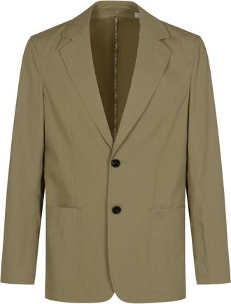 Burberry Blazers - Heren - Blazers - Beige - L - Leer - Jassen
