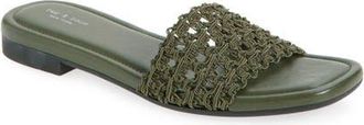 Rag & Bone Ellie Slide Sandal in Loden Mesh at Nordstrom, Size 10.5Us