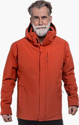 Sch&ouml;ffel 3-in-1-Funktionsjacke SCH&Ouml;FFEL 3in1 Jacket Style Tamina MNS, Herren, Gr. 46, rot, Obermaterial: 100% Polyester, Jacken 3-in-1-Funktionsjacke, f&uuml;r Trek