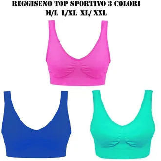 Trade Shop Trade Shop - 3 Unids Sujetador Brazo Braza Deportes 3 Colores Deportes Ropa Interior Para Mujer Tg Bras