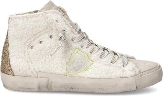 Philippe Model Sneakers Prsx Tennis - Dames - Sneakers - Wit - 37 EU - Katoen - Schoenen