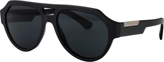 Dolce & Gabbana Mens Sunglasses 0dg4466 Matte Black Acetate