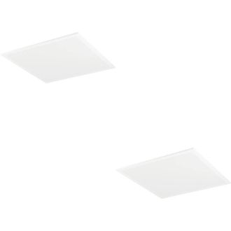 Loops 2 PACK Stylish Modern White Square Ceiling Light for Indoor Spaces