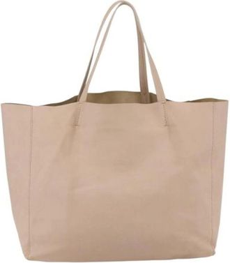 Celine Pre-owned Tote Bags, female, Beige, Size: ONE SIZE Pre-owned Vintage Tote Bag