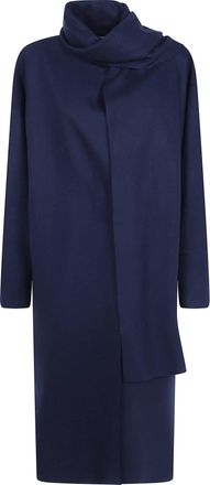 Harris Wharf London Coat Scarf Women Scarf Coat