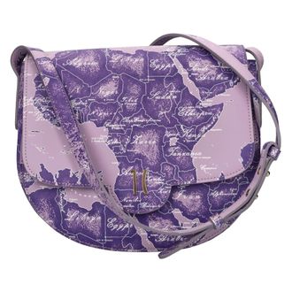 Alviero Martini 1A Classe Dames, Tassen, Paars, Maat: ONE Size Leer