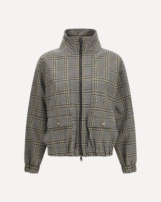 Fabiana Filippi Check jersey Bomber Jacket Female 44