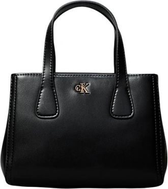 Calvin Klein Refined Crossbody Bag - Dames - Handtassen - Zwart - ONE Size - Leer - Tassen