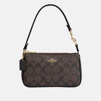 Coach Womens Nolita 19 in Signature PVC Bag - Brown - One Size