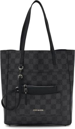 Steve Madden Crossbody Tas - Dames - Shoppers - Zwart - ONE Size - Leer - Tassen