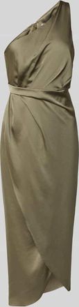 Vera Mont Cocktailkleid mit One-Shoulder-Träger in Hellgruen, Größe 34