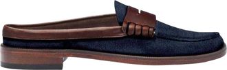 Sebago Womens/Ladies Dan Suede Loafers (Mood Indigo/Dark Brown) - Tan/Navy - Size UK 5.5
