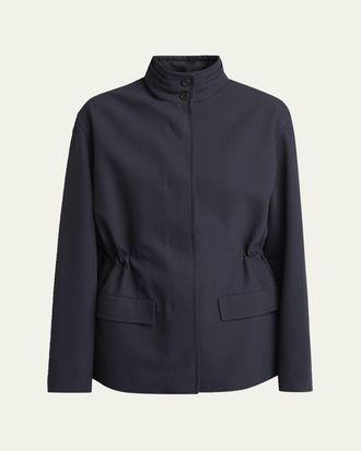 The Row Tanera Cinched Jacket
