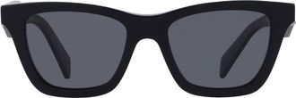 Prada Polarized Grey Butterfly Ladies Sunglasses PR C07S 16K90T 51