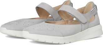 Mephisto Marsia Womens Shoes Light Grey : EU 37.5 (US Womens 7.5) B - Medium, Leather/Rubber