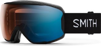 Smith Moment ChromaPop Snow Goggles in Black /Photochromic Blue at Nordstrom, Size Medium