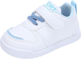 Generic Spring and Summer Children and Infants Toddler Shoes Boys and Girls Floor Sports Flat Soles Light and Comfortable Solid Color School Running Shoes for