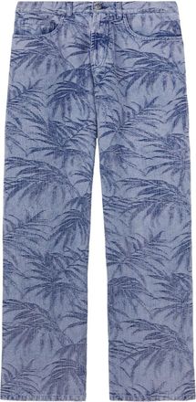 Palm Angels Palms straight-leg jeans - Blue