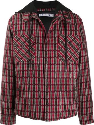 Off-white Giacca con cappuccio - Rosso