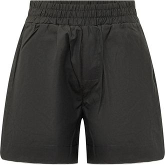 Palm Angels Curved Logo Shorts - Dames - Korte Broeken - Zwart - M - Korte Broeken