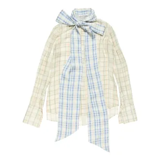 Acne Studios Shirts, female, Multicolor, Size: XS Check-pattern Shirt