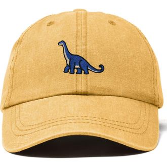 Dalix Brachiosaurus Dad Cap in Washed Gold at Nordstrom