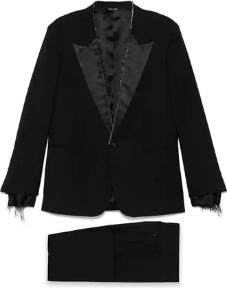 Eraldo Frayed-detail Suit