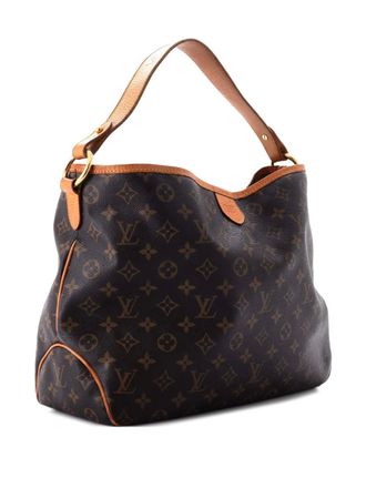 Louis Vuitton Delightful Handbag Monogram Canvas MM hobo bag - Brown