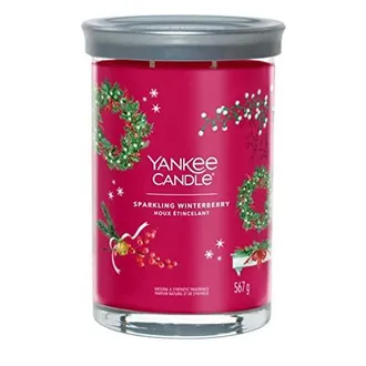 Yankee Candle Company Signature Sparkling Winterberry Vela Perfumada