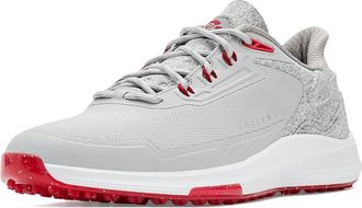 Callaway Coronado V4 Spikeless Mens Golf Shoes Grey/Red : 10.5 D - Medium, Synthetic